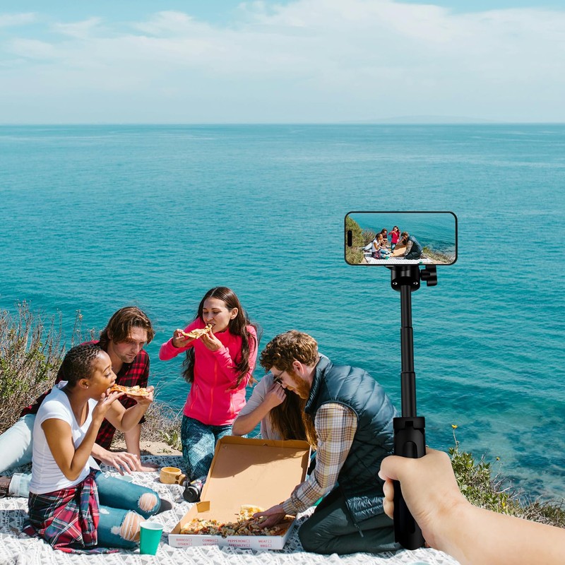 HAFOKO MT-08 Mini Camera Tripod Small Extendable Selfie Stick Smartphone
