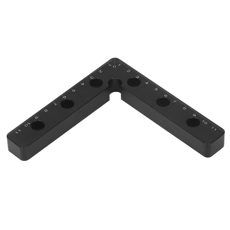 2Pcs Positioning Square 120mm 90 Degree Clamp Metric Scale Tool