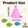 4 Pcs Funnels for Filling Bottles or Containers, Universal Size