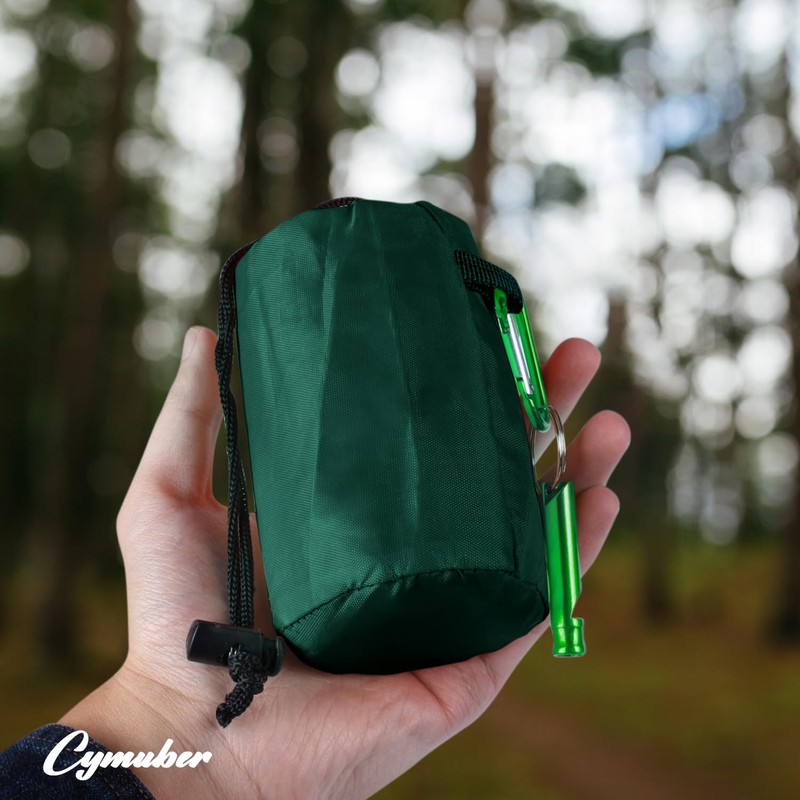 Emergency Sleeping Bag Survival Bag, Cymuber Portable Waterproof Thermal Bivy