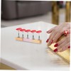 BIUDECO 1 Set Nail Practice Stand Holder for Nail Art