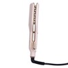 Flat Curling Iron 45W Pink Negative Ion Hair Crimper Waver