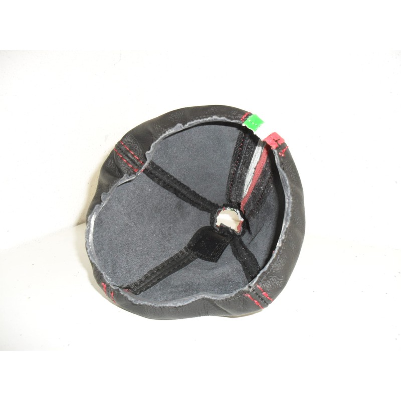 Gear Stick Gaiter Compatible Grande Punto Evo Genuine Leather Black