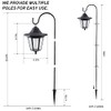 Dynaming 2 Pack Solar Hanging Lights Outdoor, Solar Powered Garden