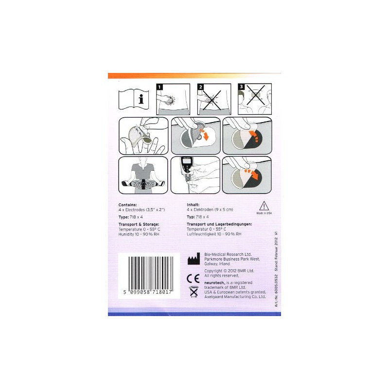 Femifree replacement gel pads. Suitable for the Femifree garment.