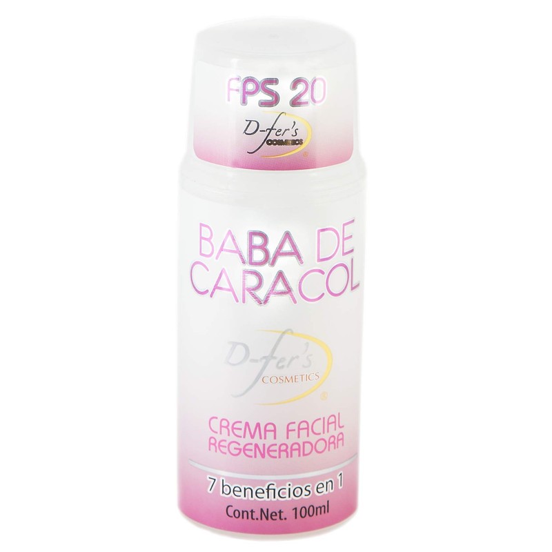 D - Fers Cosmetics Crema Facial Regeneradora, Baba de Caracol