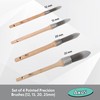 Axus Décor 15mm Pointed Precision Brush - Grey