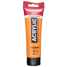Talens Japan Talens Acrylic Paint Amsterdam Acrylic Color Azo Orange T1709-276 120ml 464882