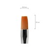Nail Design Professional Gel Brush Real Hair and Synthetic Hair