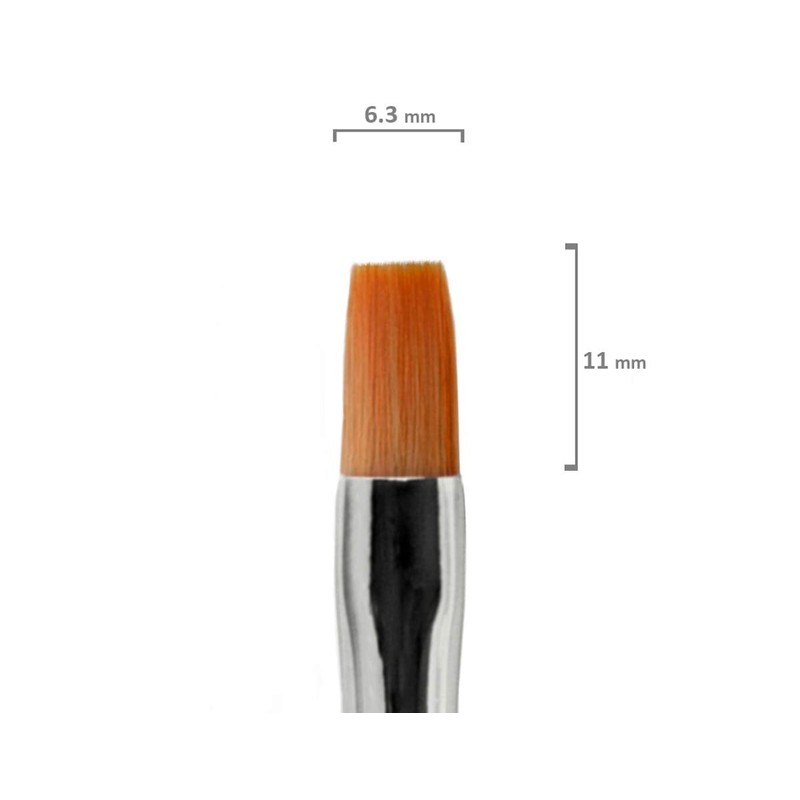 Nail Design Professional Gel Brush Real Hair and Synthetic Hair