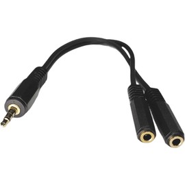 4 Pole 3.5mm Splitter Cable 20cm