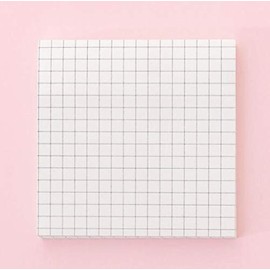 VOANZO 10pcs Small Square Sticky Notes 7.5 x 7.5cm Creative Minimalist Sticky Notes for Office, School and Home (80 Sheets Per Pad)