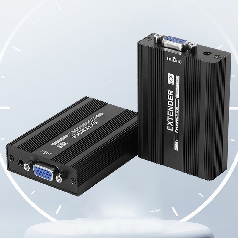 VGA Extender Multifunction Long Range 492.1ft 1080P 60HZ VGA Transmitter