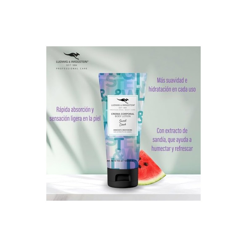 LUDWIG AND WIGGSTEIN Body Lotion Sweet Dark 250 ml