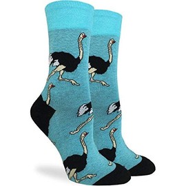 Good Luck Sock Women's Ostrich Socks, Adult, Shoe Size 5-9