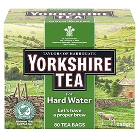 Taylors of Harrogate Yorkshire Hard Water Tea (80) - Pack of 2