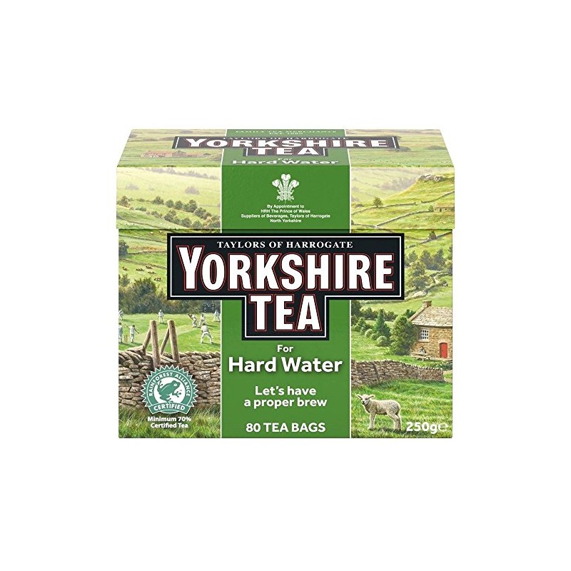Taylors of Harrogate Yorkshire Hard Water Tea (80) - Pack