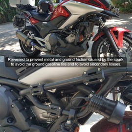 3 Pairs Motorcycle Bumper Decorative Blocks Engine Protection Bumper Decorative Block Protection Set Suitable for R1200GS R1150GS 22 mm 25 mm 28 mm Bumpers