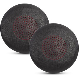 ACCIUK Replacement Ear Pads, Compatible with Plantronics Voyager Focus 1/2 UCheadphones. New Soft Protein Leather Combined with high-Density Memory Foam, Replacement Ear Pads 1 Pair (Black)