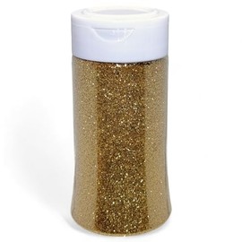 Shimmering Glitter Powder Glitter Powder for Crafts and Card Embellishment, High Reflection, Colorful Glitter for Crafts Wall Design Decorations (Gold - EcoGlitter, 70g)