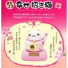 Solar Maru Happy Maneki Cat Cherry Blossom