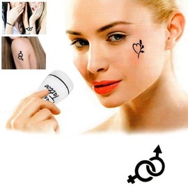 Half Club/Celler Hub / 하프클럽/셀러허브_여성트랜드패션 그린피앤에스 타투 스탬프 라지형 L16 젠더