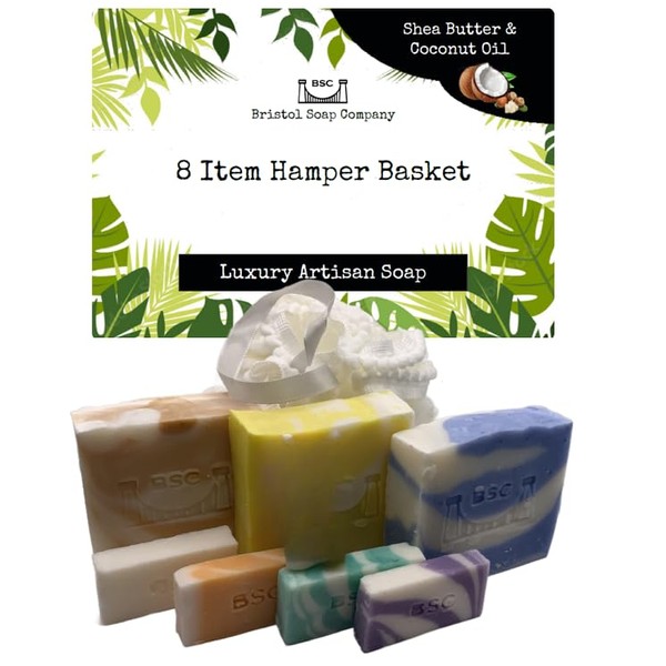 Bristol Soap Company Luxury Artisan Soap Hamper Basket from our