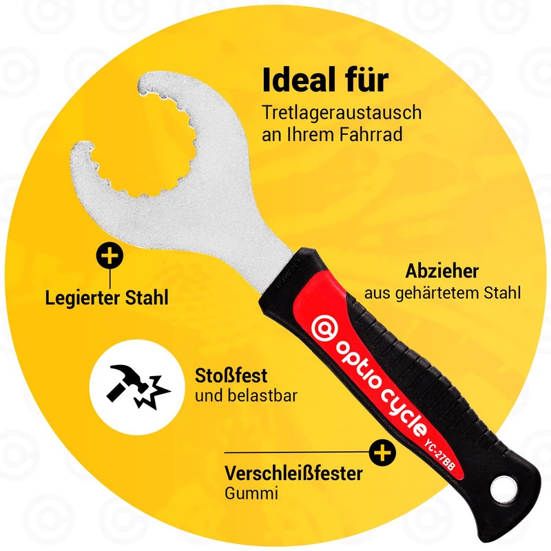 Optio Cycle Pro Bottom Bracket Tool Puller for Bottom Bracket