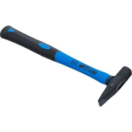 BGS 3850 Machinist Hammer with Fiberglass Handle, Black/Blue, 100 g