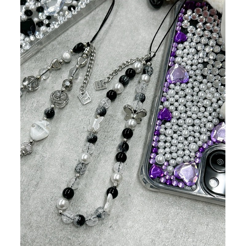 Wigo Beaded Lanyard Keychain E Women's, pattern 3