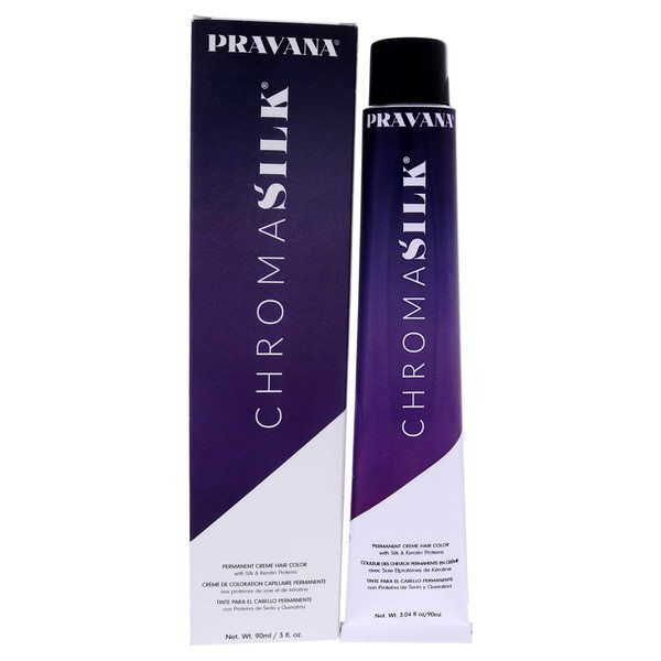 Pravana ChromaSilk Creme Hair Color - 6.5 Dark Mahogany Blonde Unisex Hair Color 3 oz