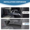 PDKLIN for Silverado Carbon Fiber Gear Shift Panel Trim Cover