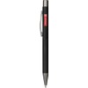 Brunnen 102911390 Ballpoint Pen, Length: 14 cm, Onyx, Rubberised, Stripe,