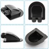 Mbsomnus 2 pieces IP68 cable grommet, waterproof roof guide, solar