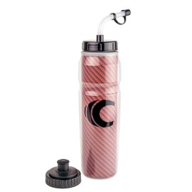 Cannon Sports 28oz Insulated Squeeze Water Bottle with Straw, Leak Proof Lids, 2 lids (Straw and Squeeze), Double Wall Insulation, Wide Mouth, BPA-Free (Orange)