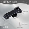 RUIAN Window Sash Lock Replacement 4 Pack F2590-2-1/4" Hole Centers