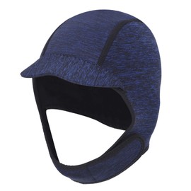 Neoprene Balaclava Diving Hood Snorkelling Wetsuit Hat 2/3 mm Surfing Neoprene Hat Hood Diving Hat Swimming Warm Diving Hood Hat Skiing Water Sports Men Women, Style C- Blue