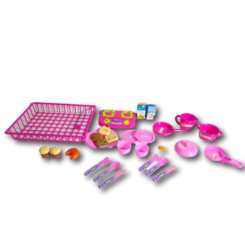 Juguete Set de Platos y Comidita