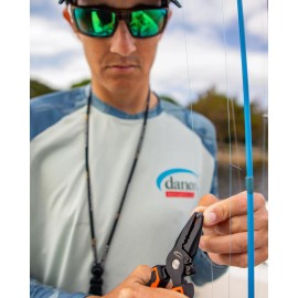 danco Lunar 6.5" Stainless Steel Fishing Pliers with Custom Molded Sheath and...