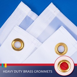 Scotland Flag 3x5 Feet for Outside - Heavy Duty Nylon, Sewn Stripes, Fade Proof, Longest Lasting - Scottish National Flag 3 X 5 FT with Brass Grommets Party Festival Indoor and Outdoor Decor