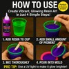 BALTIC DAY Purple Neon Pigment Paste for Epoxy Resin (191g