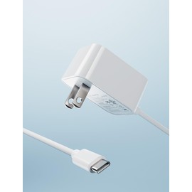 12V USB-C AC/DC Adapter Compatible with 8’’,8.5’’,10’’ Wall Fan, USB Type C Plug,1.8M/5.9 feet