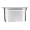 Vogue K820 Edelstahlpfanne, 1/4 Gastronorm, 4 l, 150mm tief, Lebensmittelbehälter,