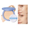 Sacelady Base De Maquillaje Polvo Compacto Fijador Matte 10g