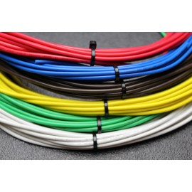 Audiopipe 18 GAUGE 6 WAY TRAILER WIRE KIT 50 FT EA LIGHT BRAKE POWER GROUND BATTERY AWG