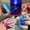 Meitawilltion Handheld UV Light for Gel Nails,9 LED Small Glow