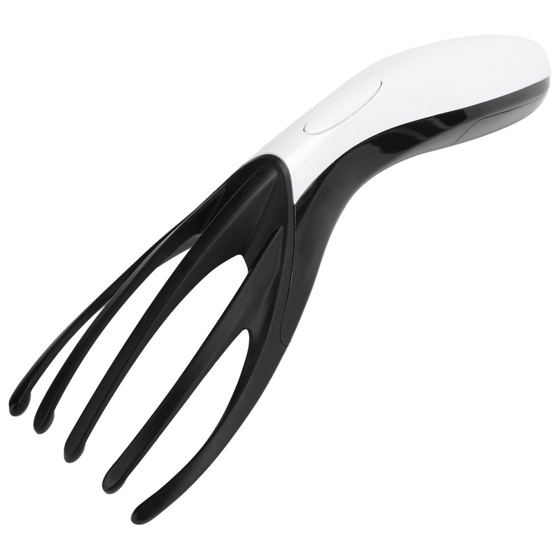 MultiFunctional Electric Head Massager Portable Vibration Scalp Massage Machine Black