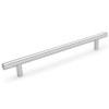 Cosmas 305-224CH Polished Chrome Cabinet Hardware Euro Style Bar Handle