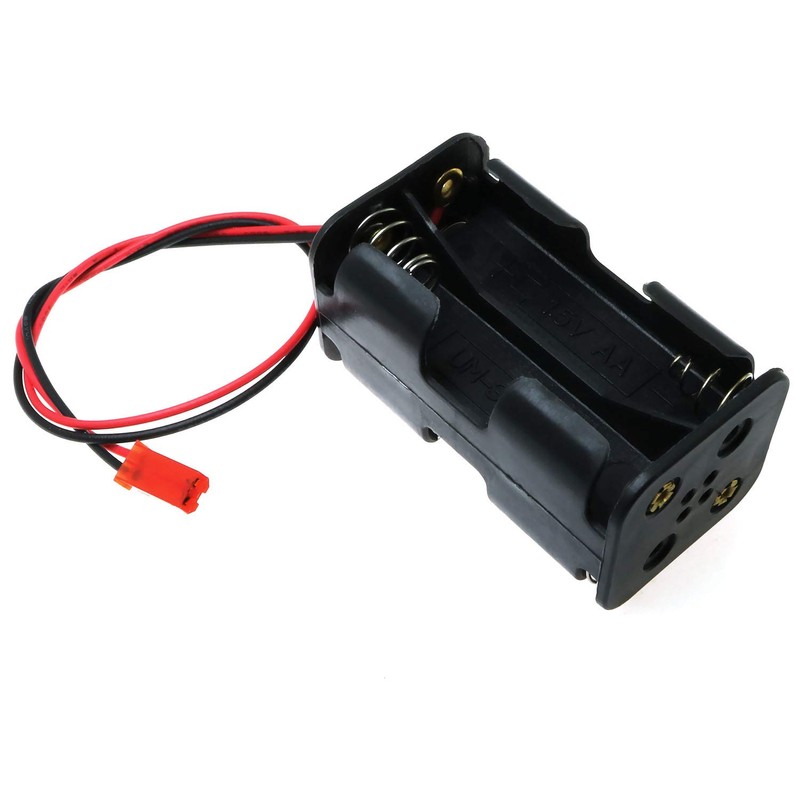 E-outstanding Battery Holder 2PCS 4 Cell AA Battery Case Box