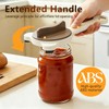 Adjustable Jar Opener with 3-Claw Grip and Bottle Opener